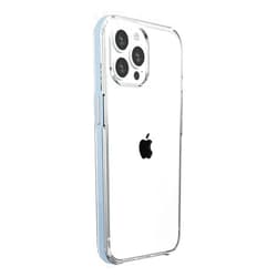 Motomo MT22161i13PMBL iPhone 13 Pro Max Case, INO Achrome Shield Case, Clear, Soft, Anti-Adhesion, TPU and Polycarbonate Hybrid, Shockproof, Bumper Style, Aluminum Buttons, Wireless Charging,