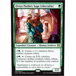 Magic The Gathering - Oviya Pashiri, Sage Lifecrafter (165/264) - Kaladesh - Foil