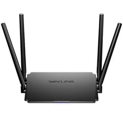 WAVLINK AC1200 Dual Band WiFi Router for Home - High-Speed Wireless Internet Router with 2.4GHz/5GHz, 100Mbps Ethernet Ports, 4 Long-Range Antennas, Easy Setup Router/AP/Repeater Mode