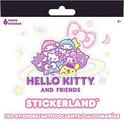 Trends International Hello Kitty and Friends Mini Stickerland Pad - 6 Page, Multicolor