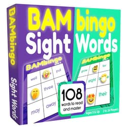 THE BAMBINO TREE Sight Word Bingo Game Level 3 & 4 - Learn to Read Vocabulary for 1st 2nd 3rd Grade Kids - Dolch's Fry's Site Words Reading Game
