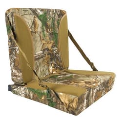 THERM-A-SEAT Supreme D-Wedge Self-Supporting Hunting Chair/Seat Cushion, Mossy Oak Infinity, Full