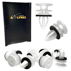 AOLYGEI C60 30pcs GM Door Panel Clips W/Sealer Hummer H2 11519031 Car Retainer Clips Fender Liner Fastener Rivet Push Clips Retainer Replacement for Cadillac/Chevrolet/GMC/Pontiac/Saab/Hummer/Saturn