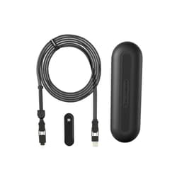 Rolling Square, inCharge XL, 6-in-1 Multi Charging Cable, 100W Ultra-Fast Charging Power, 10 Ft/3m, Urban Black