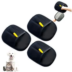 Generic Pet Grooming Gloves, Double-Sided Grooming Gloves for Pets, Cat Grooming Gloves,Pawradise Static Removal Gloves, Versatile Grooming Gloves for Washing, Deshedding 3pcs