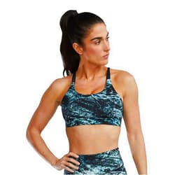 TYR T39067014S Jl Dualstrpbra AQU Blk/Green S