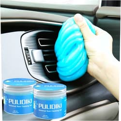 PULIDIKI Car Cleaning Gel for Car Cleaning Putty Car Putty Auto Detailing Tools Car Slime Cleaner Dust Cleaning Gel for Car Interior Cleaner Car Accessories Keyboard Cleaner Blue (2Pack)