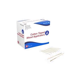 PackagingSuppliesByMail Cotton Tipped Applicators, 3 inch, Pack Of 100 - MS-50330