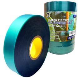 Ugold 6-Pack, 8 mil Extra Thick 150 Feet x 1'' Stretch Plant Tie Tape, Garden Tie Tape for Planting and Grafting, Plant Ribbon for Tomatoes, Grapes and Trees, Green Tie Tape, Garden Stake for Vinyard