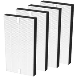 LINNIW 4 Pack F1 True HEPA Repalcement Filter Compatible with 3M Filtrete Room Air Purifier Models FAP-C01-F1,FAP-T02-F1, FAP-C01BA-G1, FAP-T02WA-G1, FAP-ST02W and FAP-ST02N