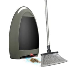EYE-VAC EyeVac Home Touchless Vacuum, Dual High Efficiency Filtration, Corded, Bagless, Automatic Sensors, 1000 Watt (Stone w/Black Canister)