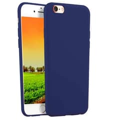 CaseHQ Compatible with iPhone 6 / 6s 4.7-Inch Case, Thin Slim Fit Soft TPU Rubber Bumper Shell Anti-Scratch Resistant Shockproof Protective Mobile Phone Cover for Girls Women Man Boys,Dark Blue