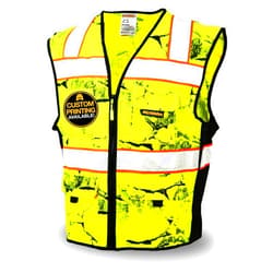 KwikSafety - Charlotte, NC - UNCLE WILLY'S WALL Safety Vest [Limited Edition Camo] Class 2 Hi Vis PPE ANSI OSHA Compliant