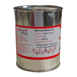 Weldcote Metals Anti-Borax Brazing Flux 1Lb.