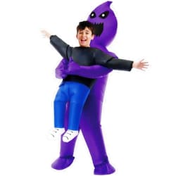 Morph Light Up Ghoul Inflatable Kids, Inflatable Alien Costume For Kids, Alien Carrying Kid Costume, Inflatable Scary Costume