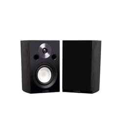 Fluance Reference High Performance 2-Way Bookshelf and Surround Sound Speakers for 2-Channel Stereo Listening or Home Theater System - Black Ash/Pair (XL8S)
