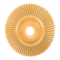 ANKROYU Wood Carving Disc, Wear Tungsten Carbide Grinding Shaping Disc, Wood Shaping Wheel, Grinder Wheel Disc for Shaping Polishing (Gold)