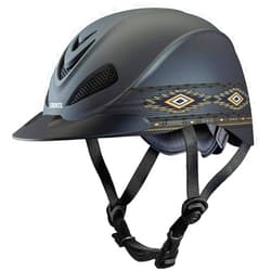 Troxel Rebel Turquoise Rose Helmet