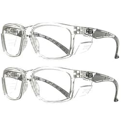 HTS HUNTERSKY E60 Anti-Fog Safety Glasses with Side Shields ANSI Z87 Eye Protection Optical Eyeglass