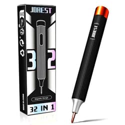 JOREST 32-In-1 Small Precision Screwdriver Set Magnetic, Multi Bit Pocket Mini Hand Repair Tool Kit with Security Torx for Glasses, PS5, PS4, iPhone, Macbook, Xbox, Switch, Ring Doorbell, Electronic