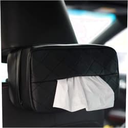 TOVERT Upgrade your car organization with our Extra Large Car Tissue Holder. Perfect for daily use, it accommodates a 120-tissue box, ensuring you're always prepared on The road.