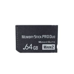 HuiErHui Original 64GB Memory Stick pro Duo 64GB (mark2) PSP1000 2000 3000