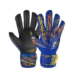 Reusch Attrakt Infinity Finger Support Junior Goalkeeper Gloves