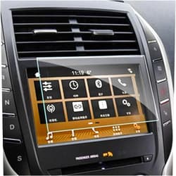 Generic Navigation Screen Film Compatible With Lincoln For MKC MKZ MKS MKT MKX 2016 2017 Interior Tempered Glass Protect Film Car GPS Navigation Screen Protector