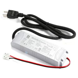 SingPad 60W Dimmable Driver Transformer 110 VAC - 12V 5A DC Electric Dimming LED Power Supply Compatible with Lutron and Leviton dimmer for LED Strip Lights, ETL List