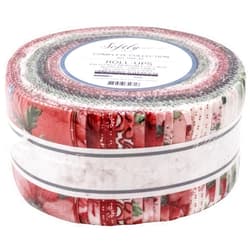 Robert Kaufman Debbie Beaves Flowerhouse Softly Roll Up 40 2.5-inch Strips Jelly Roll Robert Kaufman RU-1199-40