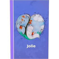 By S. J. Klösges (Author) Jolie: personalized notebook | illustration fox with heart | softcover | 120 pages | blank | notebook | diary | scrapbook | journal | gift idea