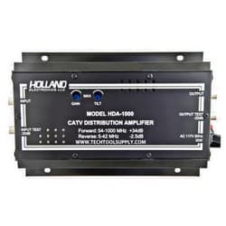 Holland Electronics - HDA1000 - Holland 1 GHZ Amplifier - 1 GHz - 54 MHz to 1 GHz