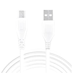 CJP-Geek 5ft White Micro USB PC Power Charger Cable/Cord/Lead Replacement for Motorola Droid RAZR MAXX HD by Verizon