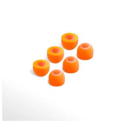 SYMBIO W New Improved Ear Tips Hybrid Design: Soft Memory Foam Core and Silicone Outside. Comfortable Fit, Long Life, Easy Cleaning - 3 Pairs (Large)