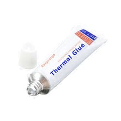 Easycargo Thermal Glue, High Performance Silicone Thermal Conductive Adhesive Glue, Cooler Epoxy Compound for Heatsink GPU VRM VRAM LED IC Chips MOSFET BJT Transistor 3D Printer PCB Tec1-12706