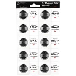 Enerpe RFA-67 RFA-67D-11 6V Replacement Battery Long-Lasting & High Capacity Compatible with Pet Safe Electronic Collars Pack of 10