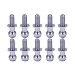 Yosoo 10pcs Metal Ball Link Track Rod for TT01 TT02 Remote Control Car, Aluminum Alloy Material, Simple Installation, RC Car Enthusiasts (#4)