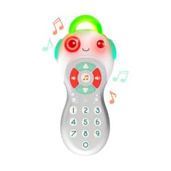 B. toys - Baby Musical TV Remote Control with Learning Numbers & Songs - Interactive Sensory Toy with Light-Up Buttons - Educational Baby Toys for Development, 6 Months & Up