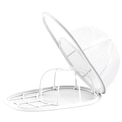 Haiou Hat Washer Cage Baseball Cap Washing Cage Hat Washer for Washing Machine - Keep Your Caps in Shape While Washing and Drying - Ideal for Adults and Kids Ball caps, White
