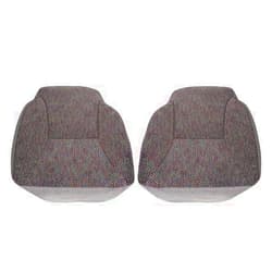 Lskioer Car Seat Cover, Front Driver & Passenger Bottom Replacement Fabric Cloth Seat Cover Fits for Dodge Ram 2500 3500 SLT 1998-2002, Mist Gray