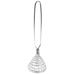 ICYANG Stainless Steel Spring Coil Whisk, Wire Whip Cream Egg Beater Gravy Hand Mixer Egg Whisk Egg Beater for Cooking Whipping Mixing Blender Kitchen Cream Egg Beater Gravy Hand Mixer