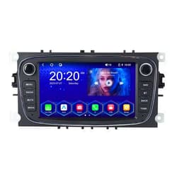 Biorunn Linux Car Radio Stereo for Ford Focus II (2008-2011) Black, Biorunn 7 inch Wireless Wired Car-Play Android Auto Air-Play Mirro-Ring IPS DSP WiFi RDS FM AM
