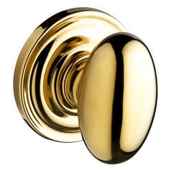 Baldwin Reserve 9BR3530-019 Traditional Ellipse Privacy Knob in Polished Brass