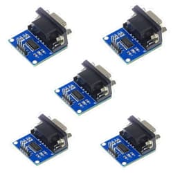 HiLetgo 5pcs RS232 to TTL Converter Module COM Serial Port Board MAX3232 MAX232CSE