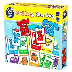 Orchard Toys Red Dog, Blue Dog , A Fun Matching Game with Two Ways to Play - Perfect for Home Learning