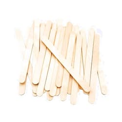 KTOJOY 100 Pcs Craft Sticks Ice Cream Sticks Natural Wood Popsicle Craft Sticks 4.5 inch Length Treat Sticks Ice Pop Sticks for DIY Crafts