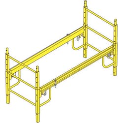 Bil-Jax 0127-007-3 - BIL-JAX Height Extension Kit: 1, 000 lb Load Capacity, 6 ft Overall Lg, 29 in Overall Wd