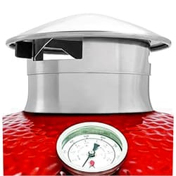 SMOKEWARE SS Vented Chimney Cap (Kamado Joe)