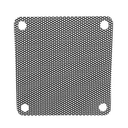 MECCANIXITY 10PCS PC Dust Filter, 60mmx60mm PVC Computer Case Cooler Dustproof Mesh Cover Fan Grills for Computer Chassis Speaker, Black
