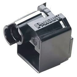 Panduit PSL-DCPLRX-BL Recessed RJ45 Plug Lock-In Device, 10 Devices and 1 Installation/Removal Tool, Polycarbonate